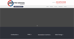 Desktop Screenshot of metroservicesinc.com
